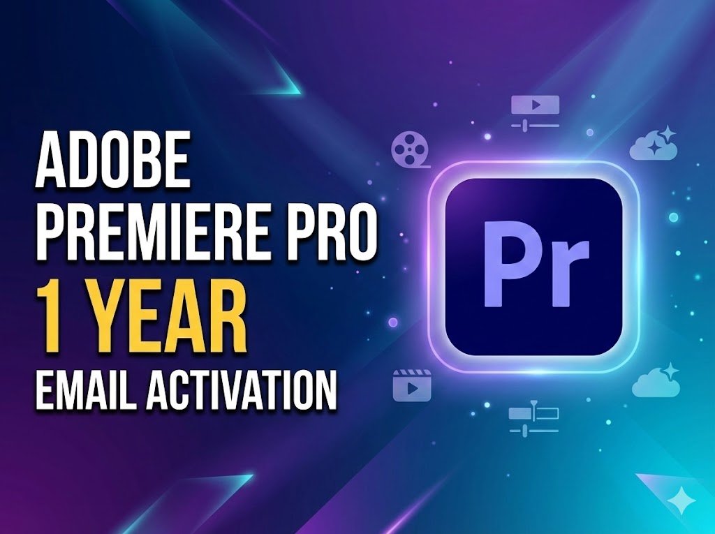 Adobe Premiere Pro – 1 Year Official Subscription (Email Activation)